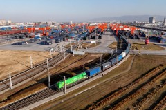 中欧班列（西安）2025年开行量突破6000列