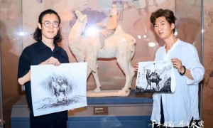 2024年碑林区5.18国际博物馆日“我在博物馆画文物”主题实践活动举办