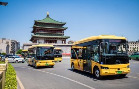 西安捷巴士网约公交明城墙内区域专线正式开通