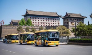 西安捷巴士网约公交明城墙内区域专线正式开通