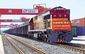 中欧班列（西安）今年以来开行超3000列