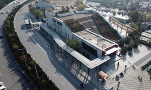 西安首创换乘接驳连廊全新亮相