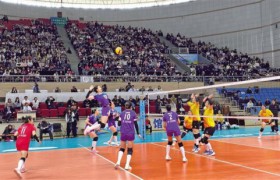 第十五届全国运动会排球项目资格赛（女子成年B组）开赛