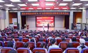 西京学院开展全民国家安全教育日宣传活动