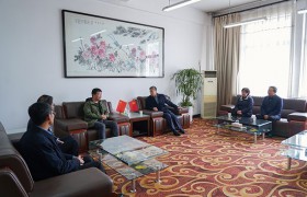 咸阳市茶叶协会来咸阳师范学院调研交流